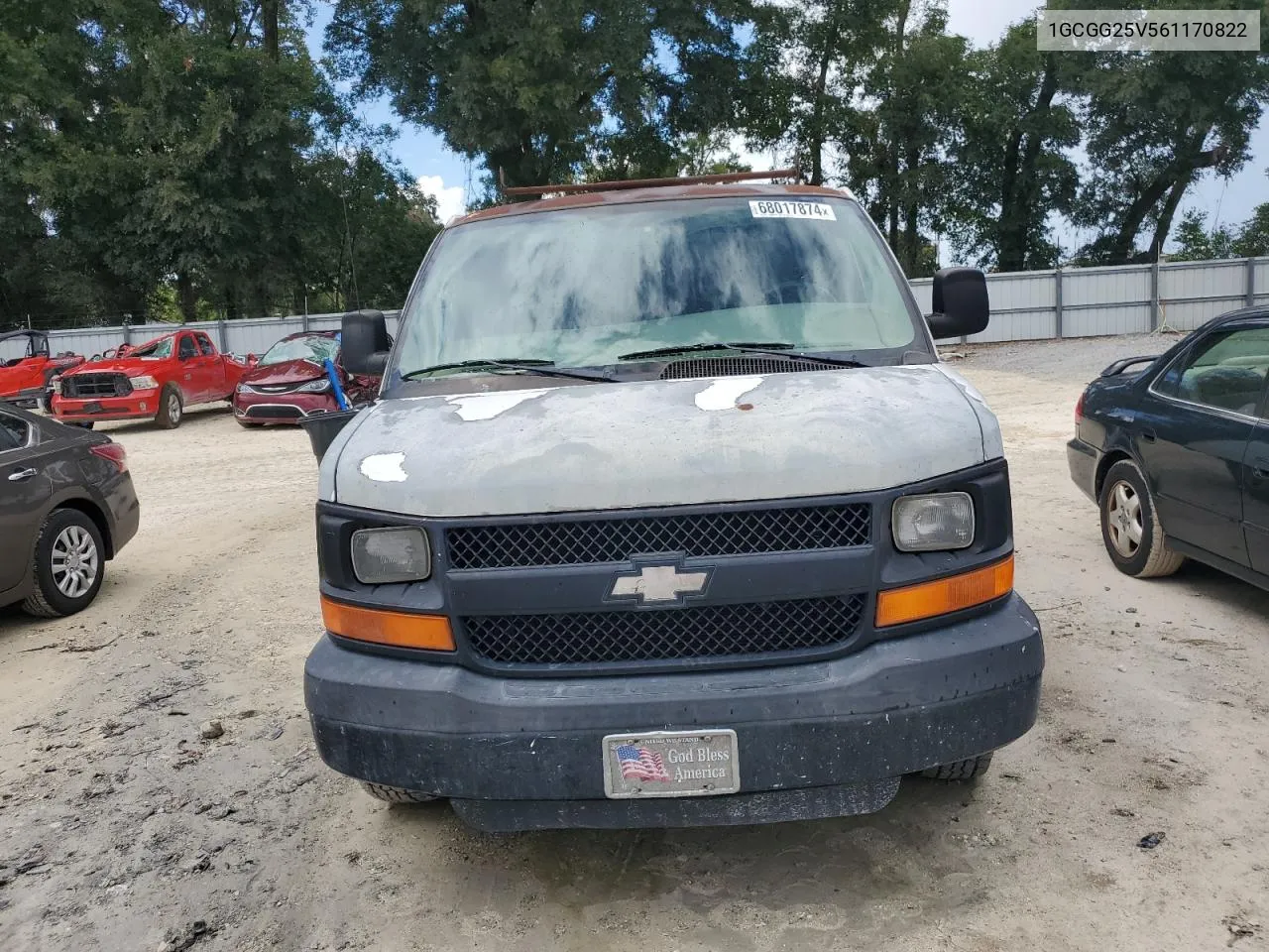 1GCGG25V561170822 2006 Chevrolet Express G2500