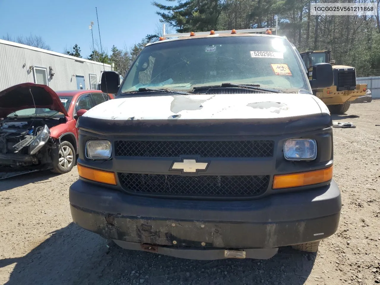 2006 Chevrolet Express G2500 VIN: 1GCGG25V561211868 Lot: 69066834