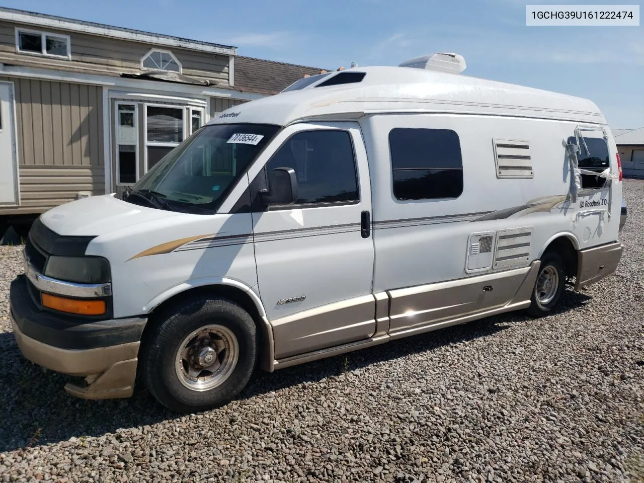 2006 Chevrolet Express G3500 VIN: 1GCHG39U161222474 Lot: 70136544