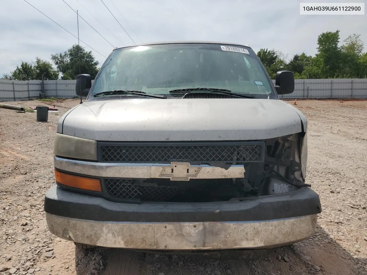 2006 Chevrolet Express G3500 VIN: 1GAHG39U661122900 Lot: 70188214