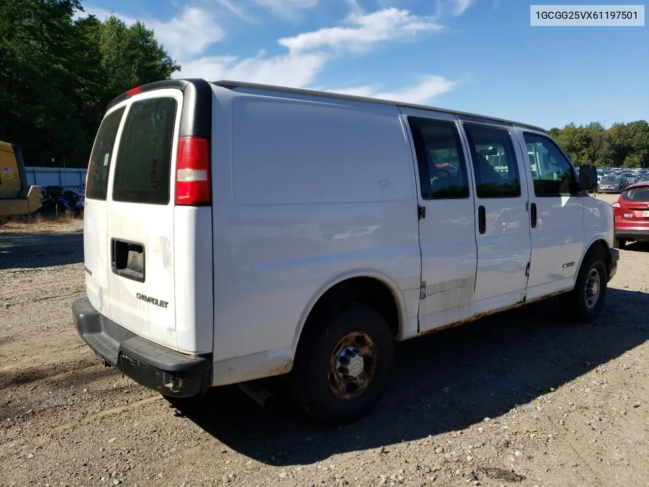 2006 Chevrolet Express G2500 VIN: 1GCGG25VX61197501 Lot: 70395184