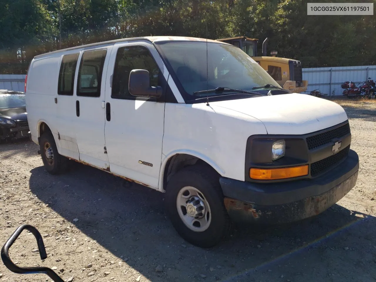 2006 Chevrolet Express G2500 VIN: 1GCGG25VX61197501 Lot: 70395184