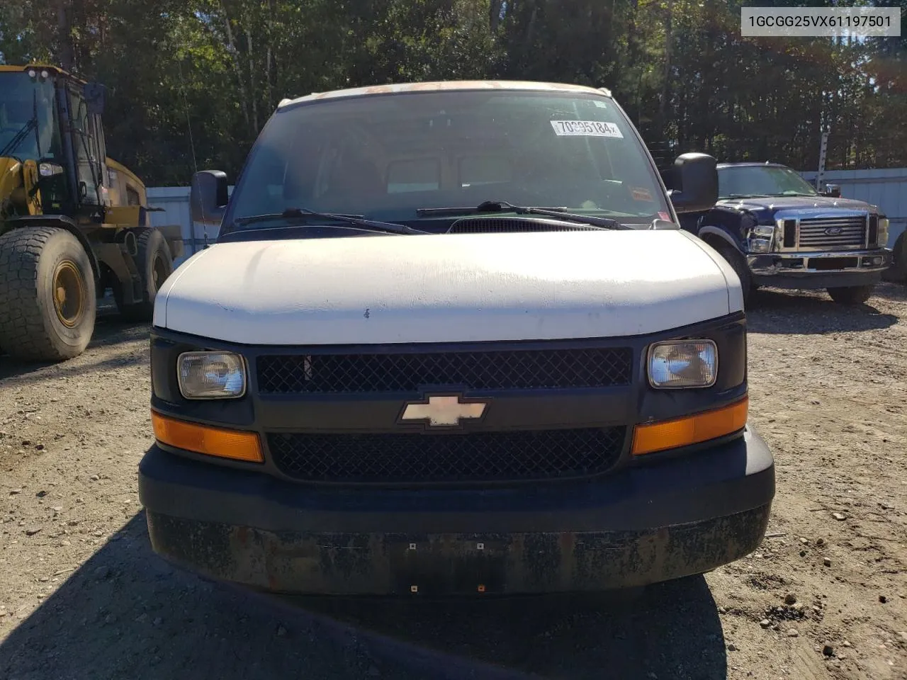 2006 Chevrolet Express G2500 VIN: 1GCGG25VX61197501 Lot: 70395184