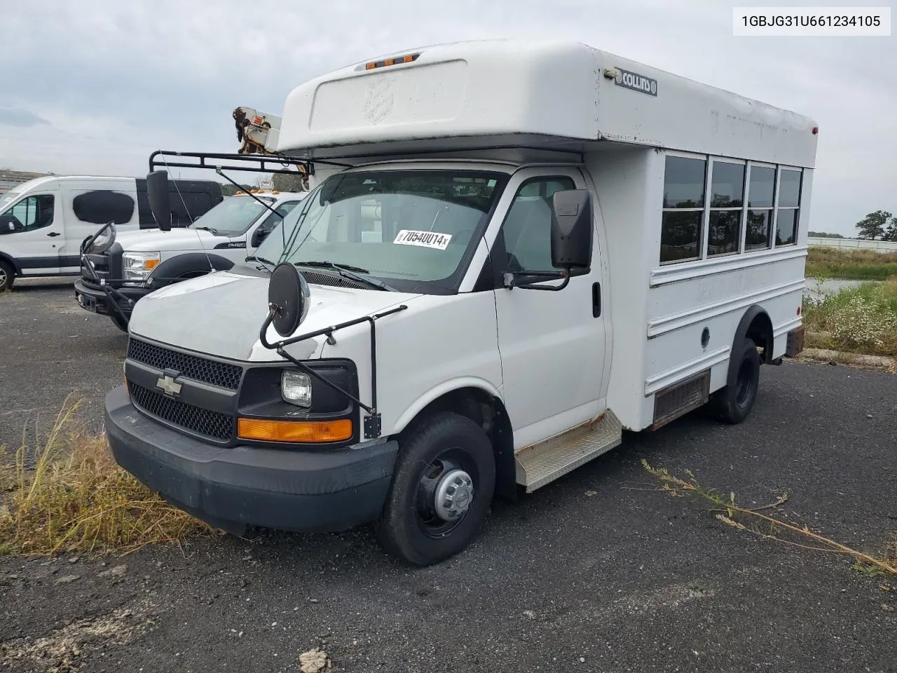 2006 Chevrolet Express G3500 VIN: 1GBJG31U661234105 Lot: 70540014