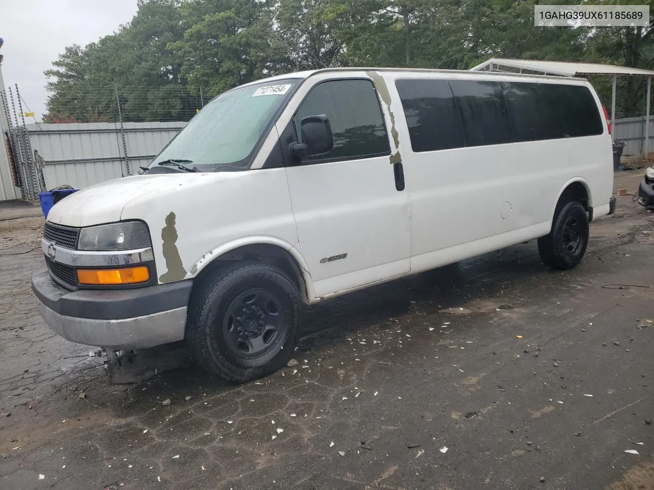 2006 Chevrolet Express G3500 VIN: 1GAHG39UX61185689 Lot: 71271454