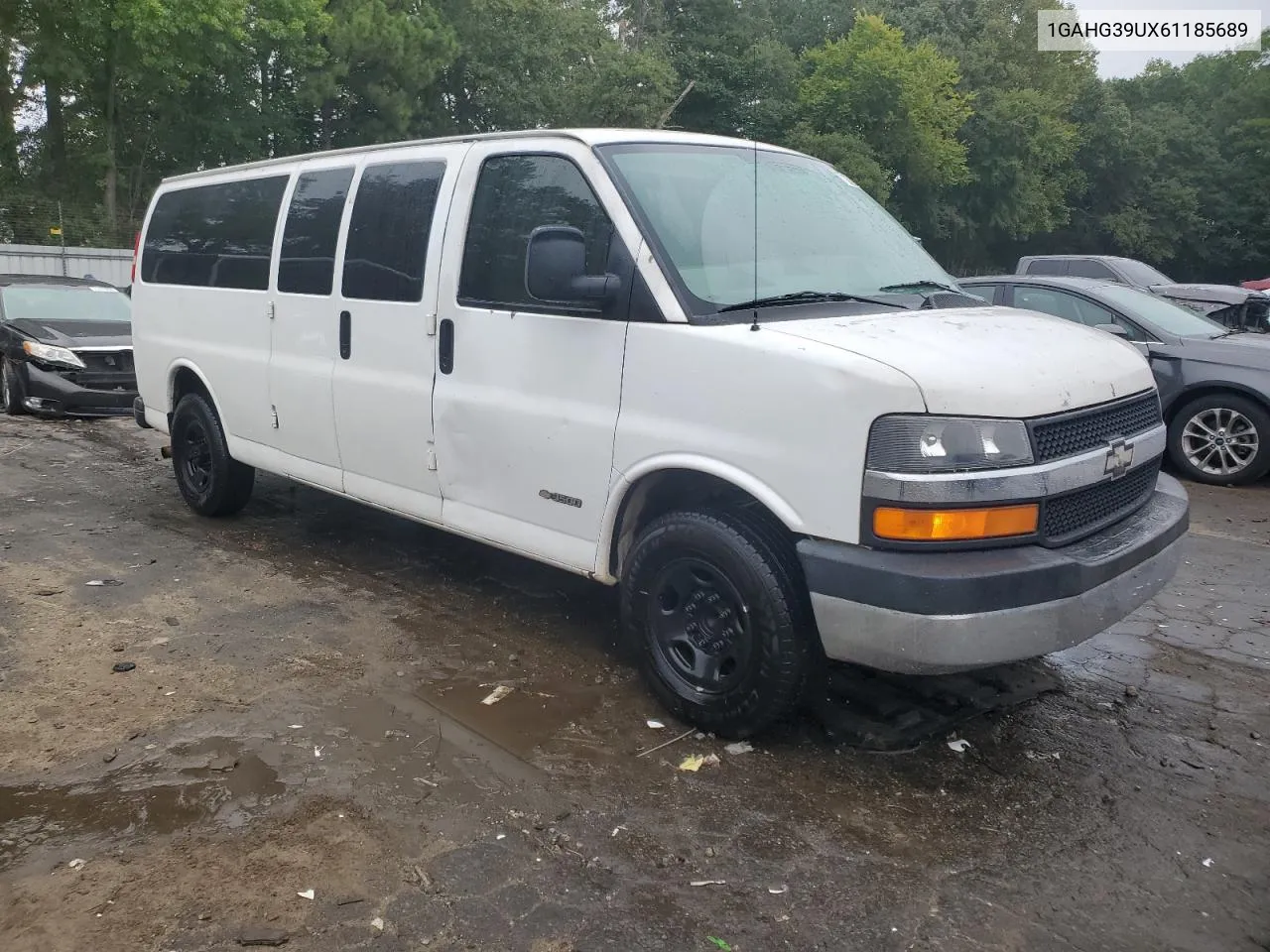 2006 Chevrolet Express G3500 VIN: 1GAHG39UX61185689 Lot: 71271454