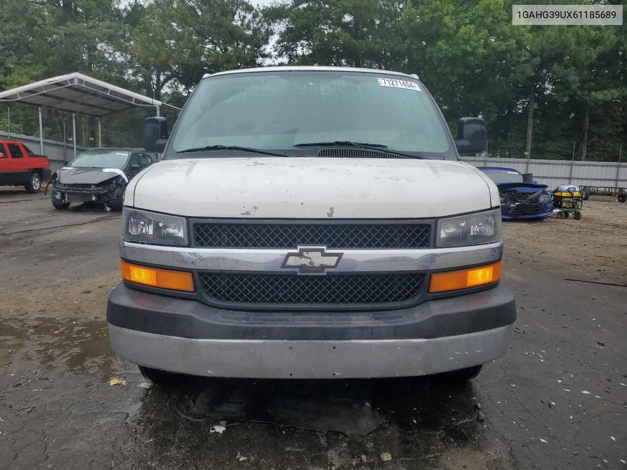 2006 Chevrolet Express G3500 VIN: 1GAHG39UX61185689 Lot: 71271454