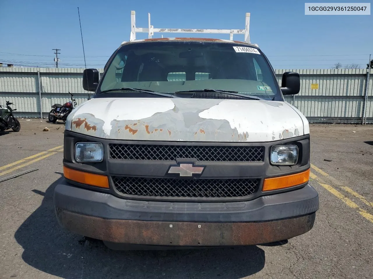 2006 Chevrolet Express G2500 VIN: 1GCGG29V361250047 Lot: 71456574