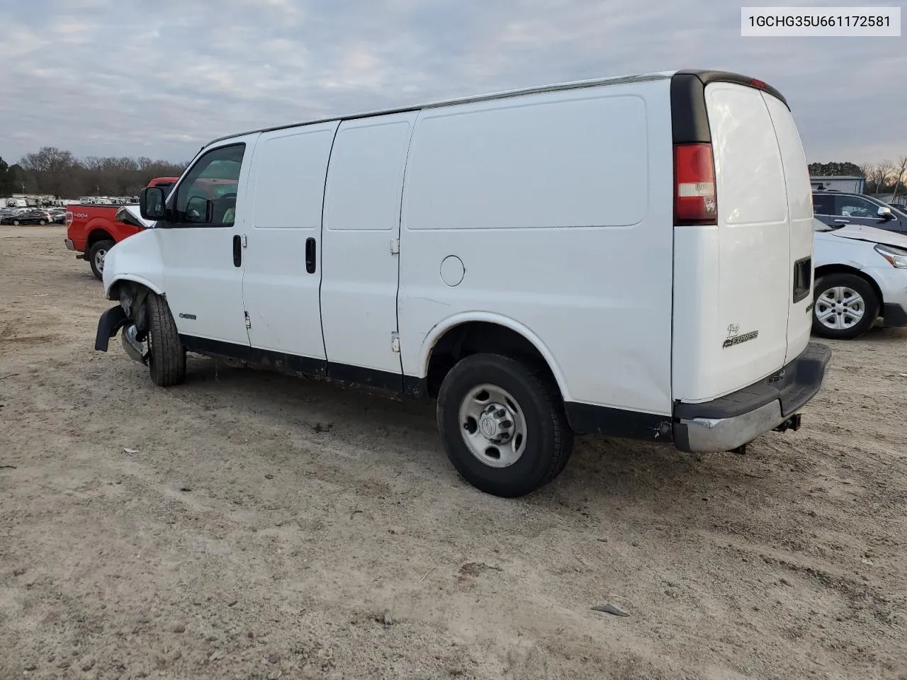 2006 Chevrolet Express G3500 VIN: 1GCHG35U661172581 Lot: 72001522