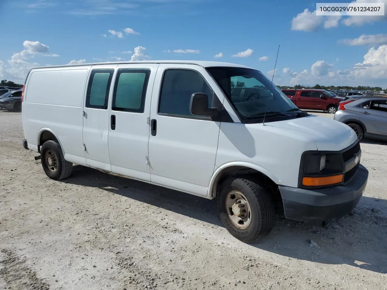 1GCGG29V761234207 2006 Chevrolet Express G2500