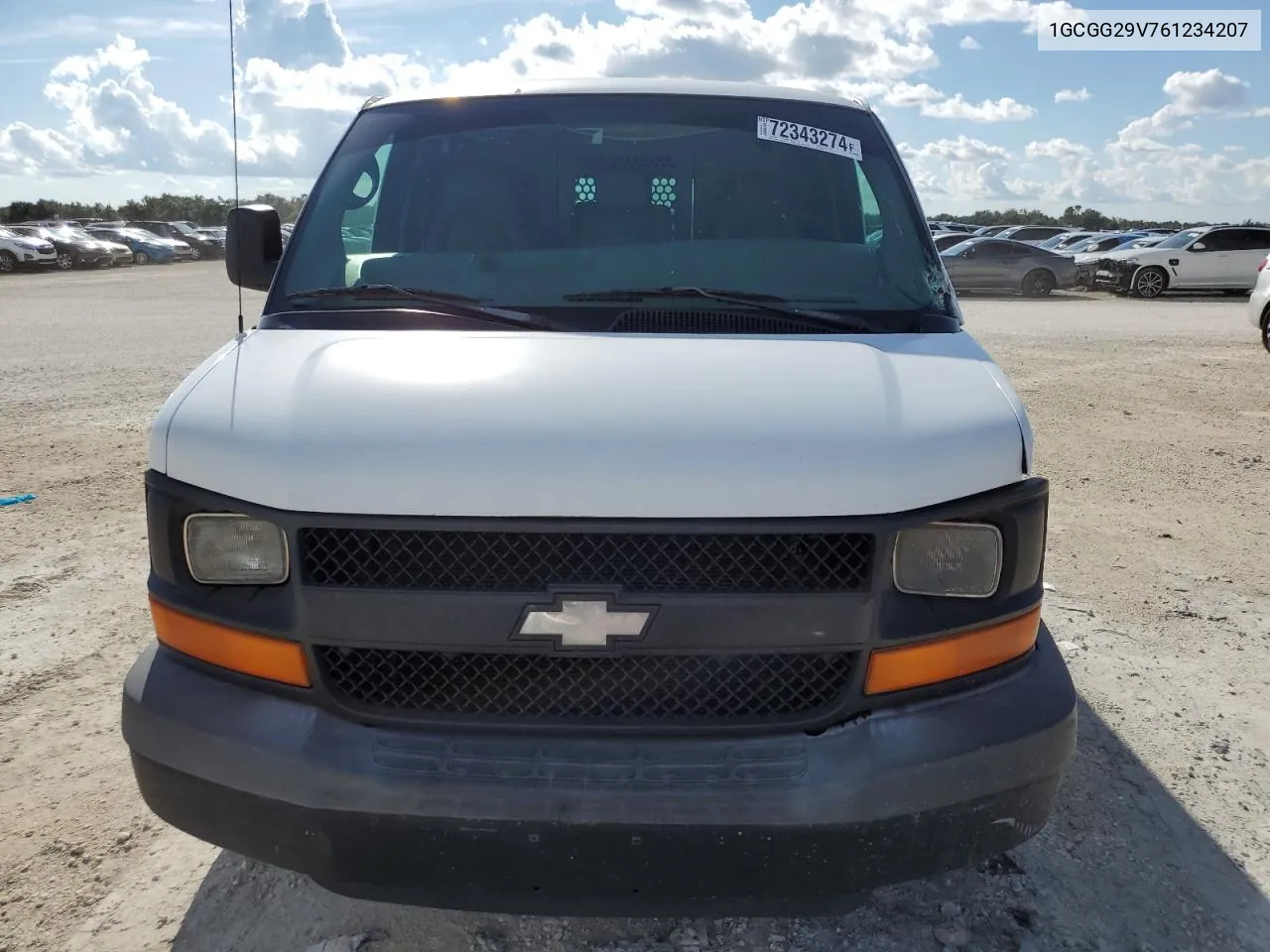 2006 Chevrolet Express G2500 VIN: 1GCGG29V761234207 Lot: 72343274