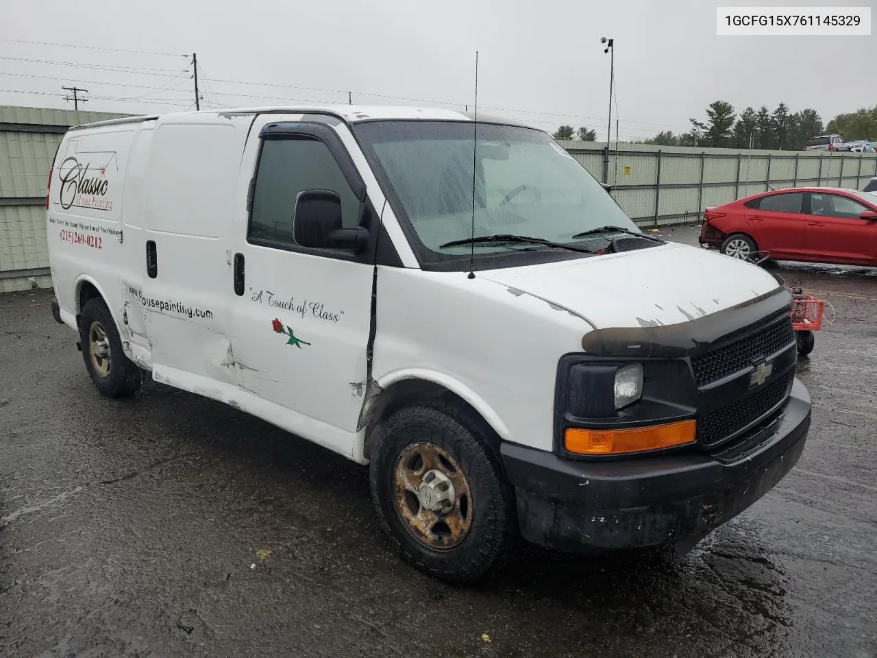 2006 Chevrolet Express G1500 VIN: 1GCFG15X761145329 Lot: 72534054