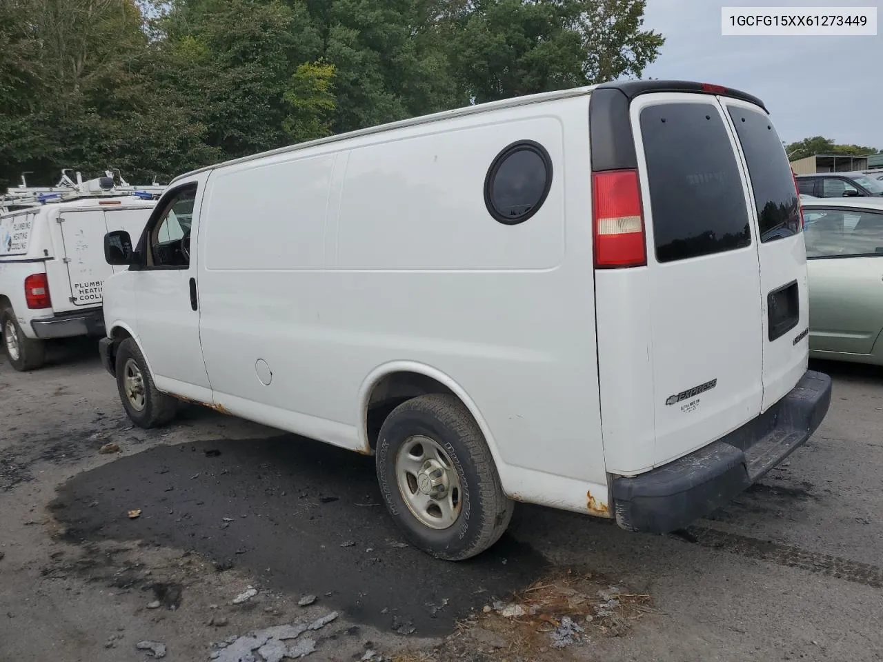 2006 Chevrolet Express G1500 VIN: 1GCFG15XX61273449 Lot: 72604424