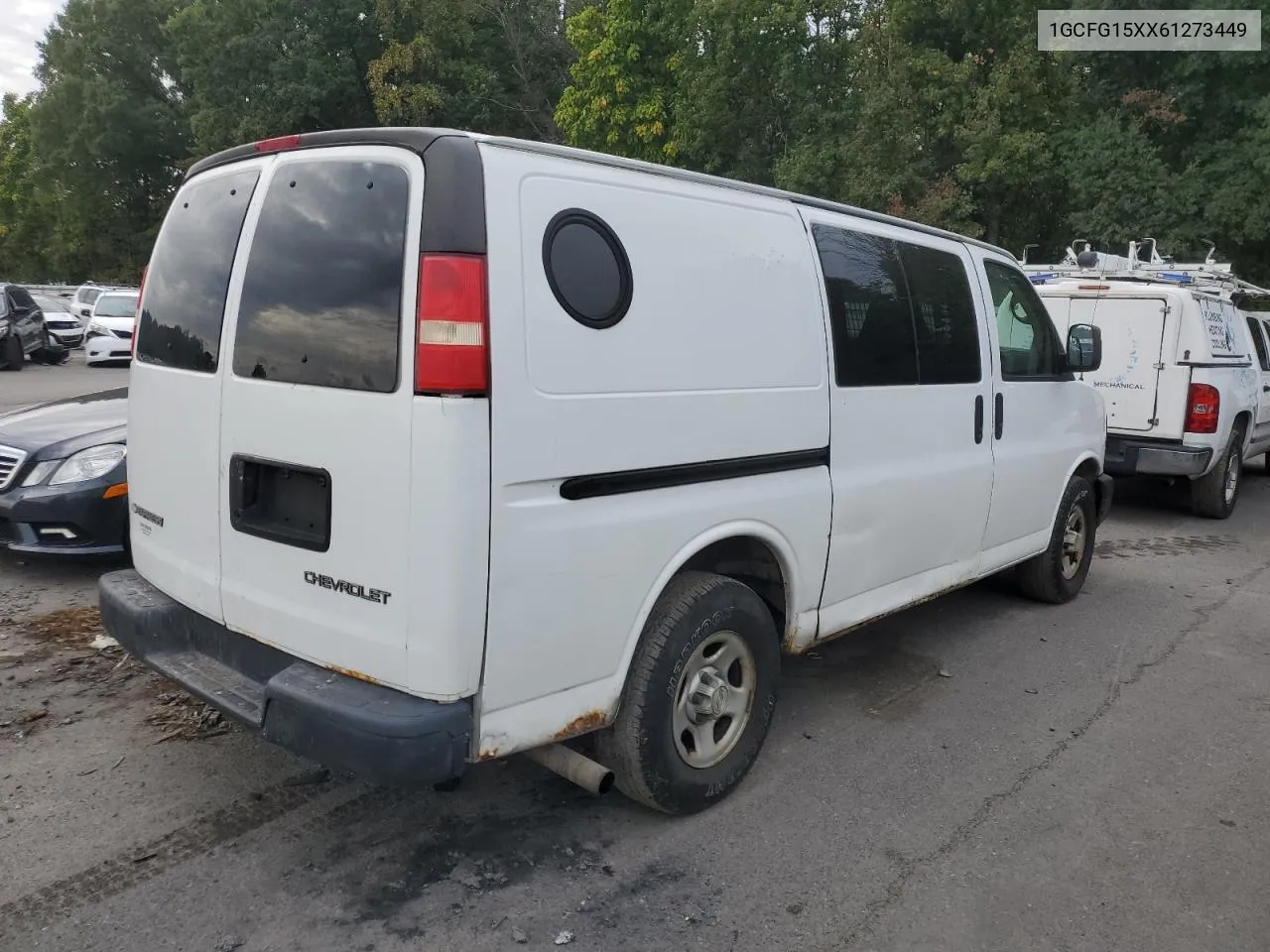 2006 Chevrolet Express G1500 VIN: 1GCFG15XX61273449 Lot: 72604424