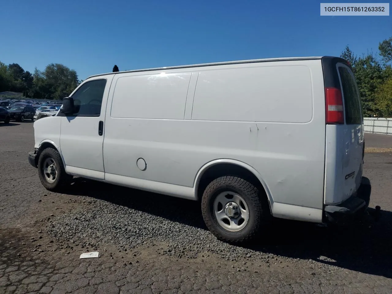 2006 Chevrolet Express G1500 VIN: 1GCFH15T861263352 Lot: 72920694