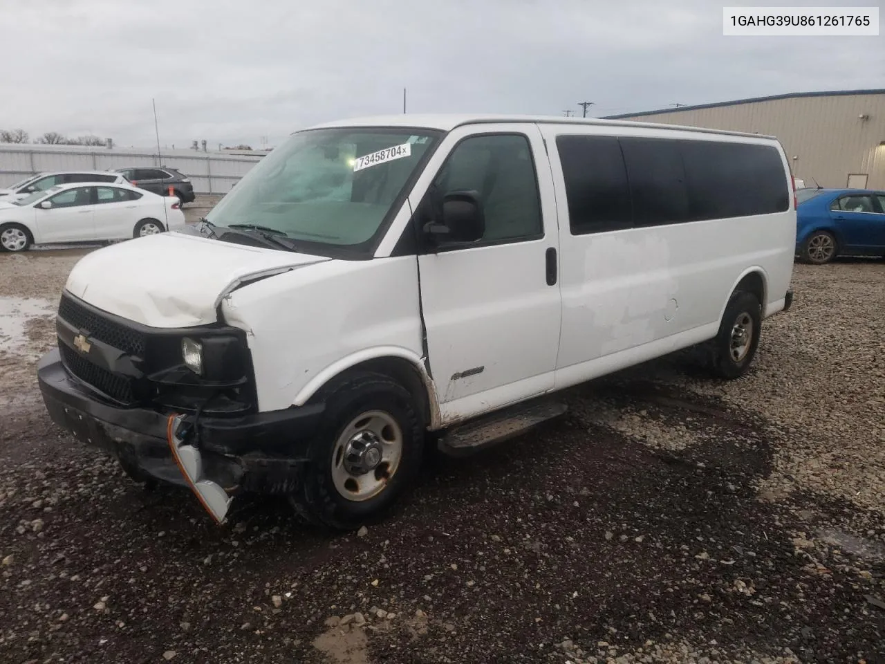 2006 Chevrolet Express G3500 VIN: 1GAHG39U861261765 Lot: 73458704