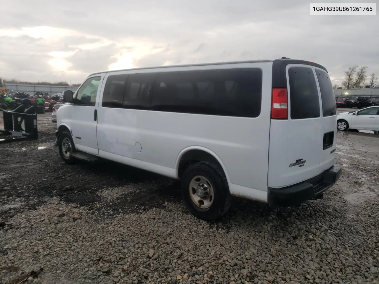 2006 Chevrolet Express G3500 VIN: 1GAHG39U861261765 Lot: 73458704