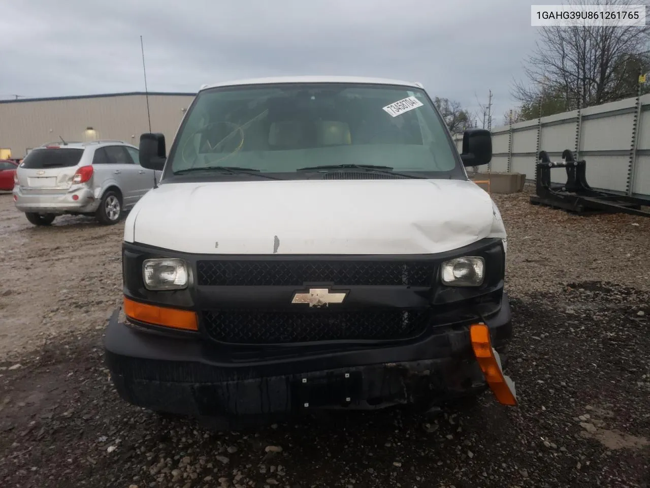 2006 Chevrolet Express G3500 VIN: 1GAHG39U861261765 Lot: 73458704