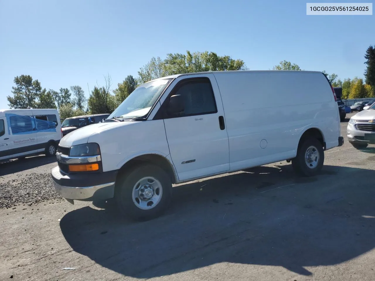 2006 Chevrolet Express G2500 VIN: 1GCGG25V561254025 Lot: 73476494