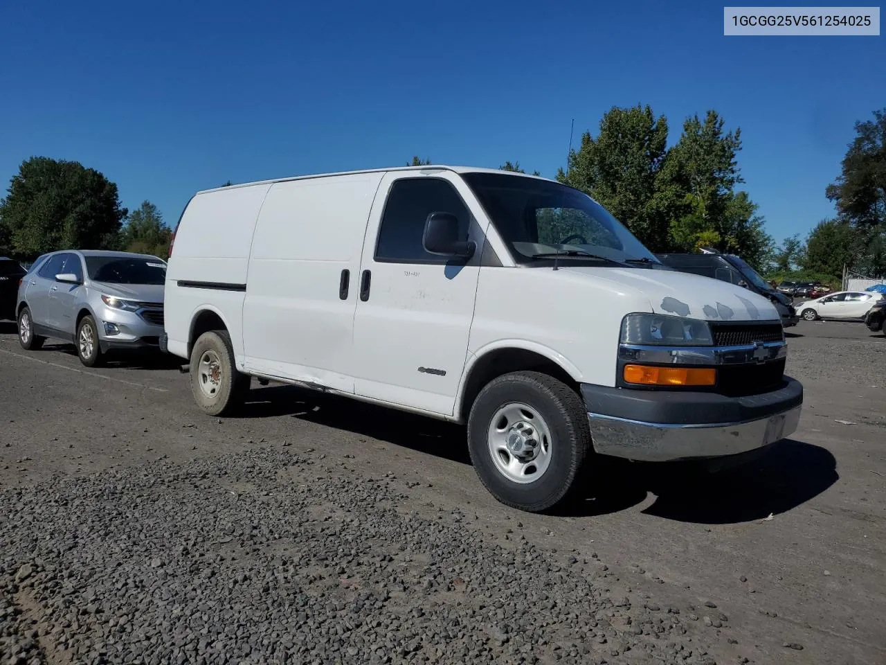 2006 Chevrolet Express G2500 VIN: 1GCGG25V561254025 Lot: 73476494