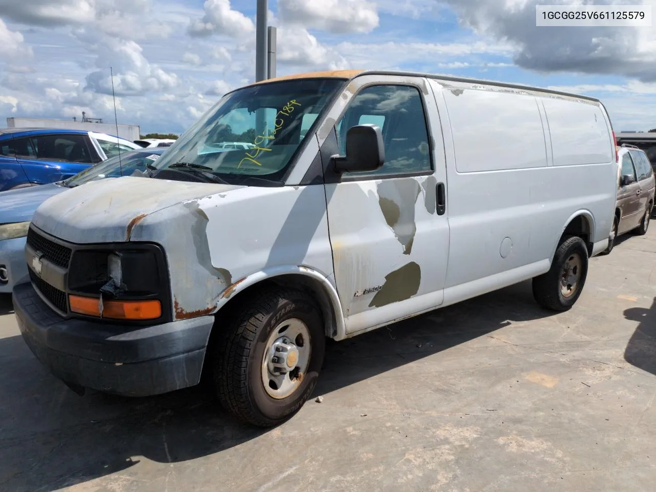 1GCGG25V661125579 2006 Chevrolet Express G2500