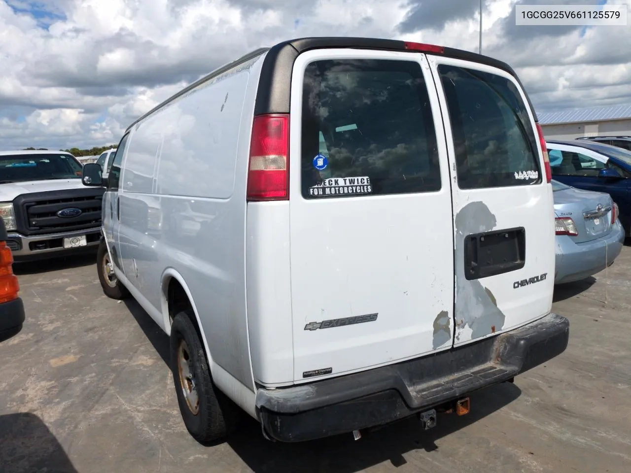 1GCGG25V661125579 2006 Chevrolet Express G2500