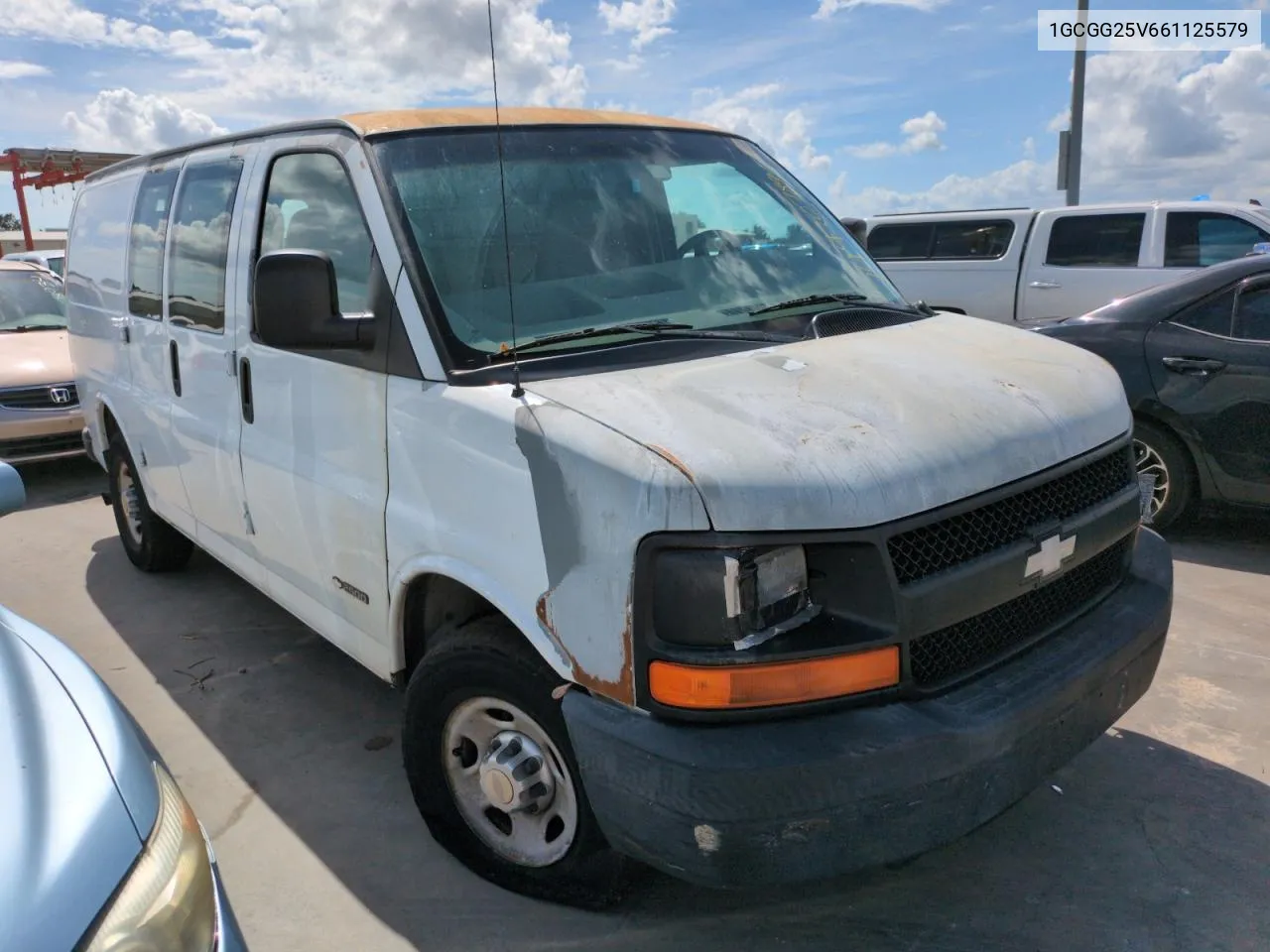 1GCGG25V661125579 2006 Chevrolet Express G2500