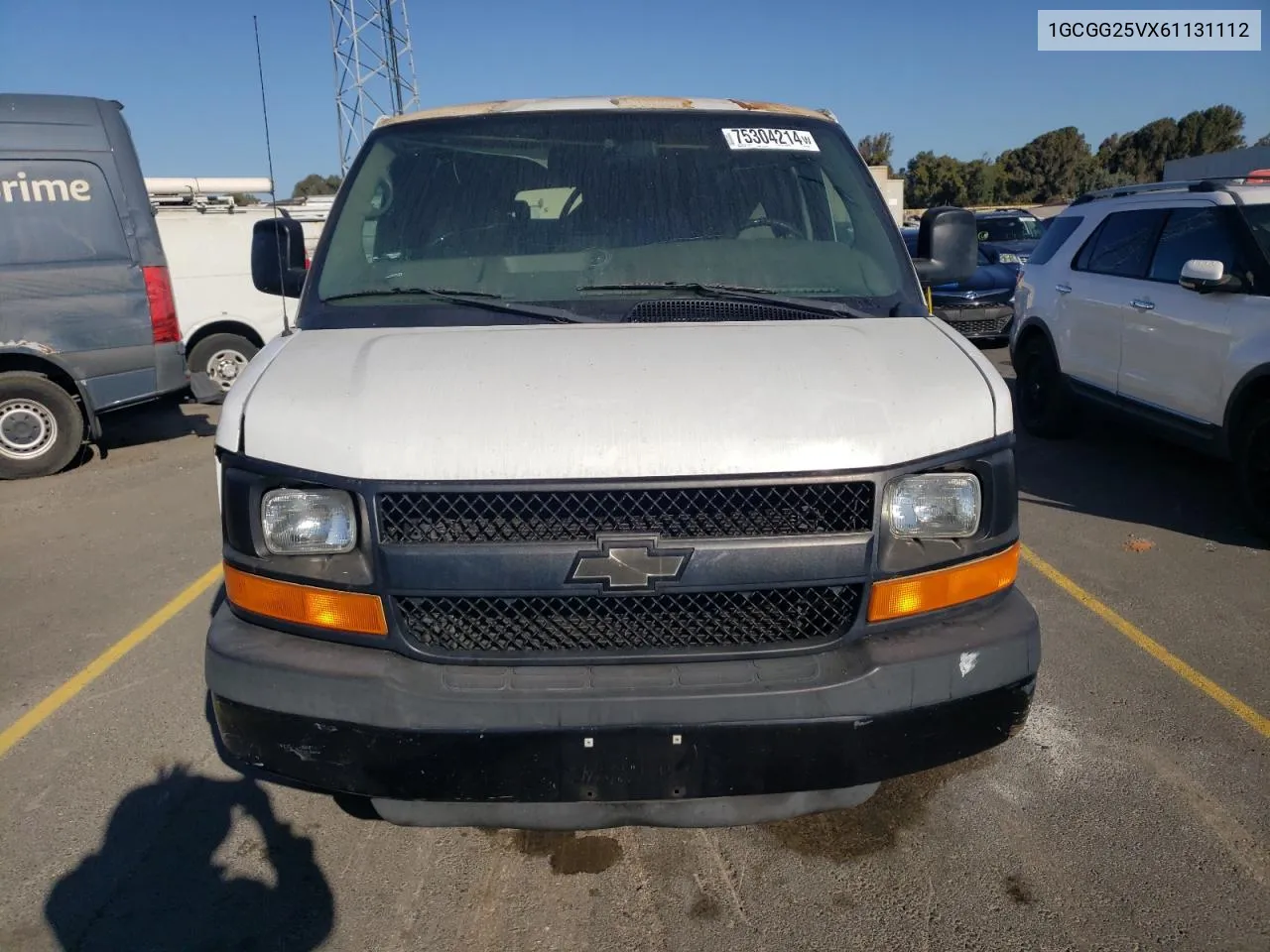 1GCGG25VX61131112 2006 Chevrolet Express G2500