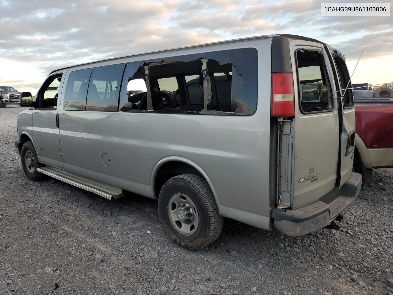 2006 Chevrolet Express G3500 VIN: 1GAHG39U861103006 Lot: 76341704