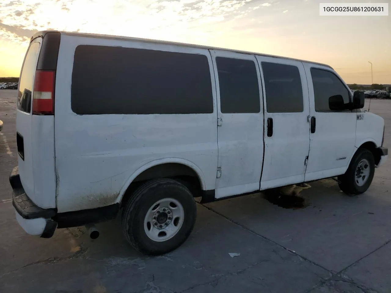 2006 Chevrolet Express G2500 VIN: 1GCGG25U861200631 Lot: 76561684