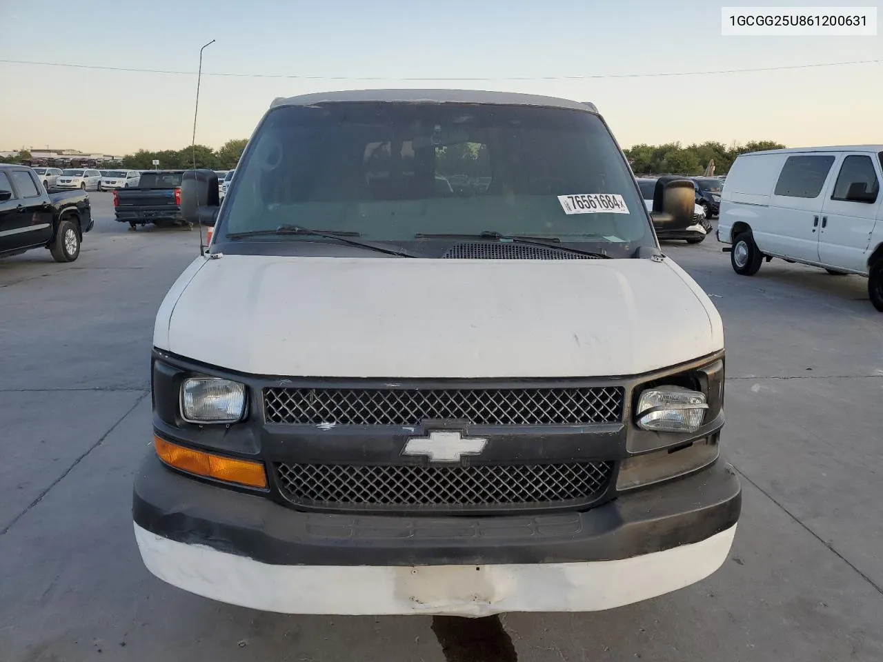 2006 Chevrolet Express G2500 VIN: 1GCGG25U861200631 Lot: 76561684