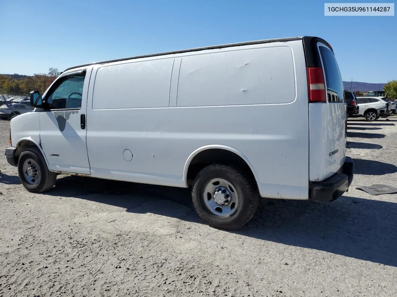 2006 Chevrolet Express G3500 VIN: 1GCHG35U961144287 Lot: 77604654