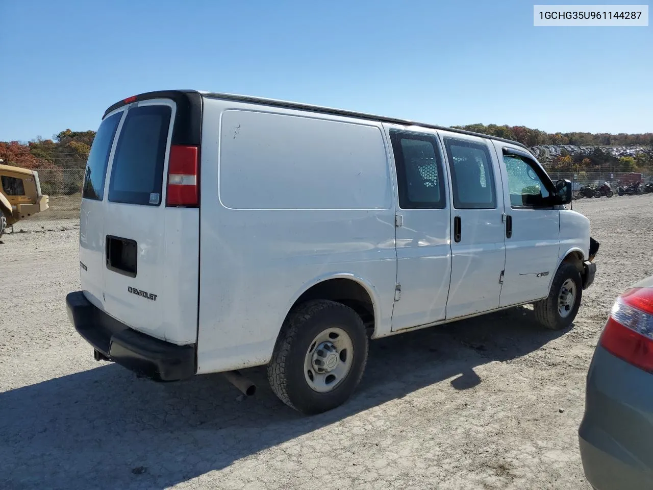 2006 Chevrolet Express G3500 VIN: 1GCHG35U961144287 Lot: 77604654