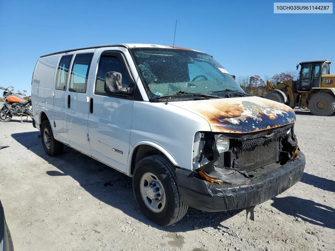 2006 Chevrolet Express G3500 VIN: 1GCHG35U961144287 Lot: 77604654