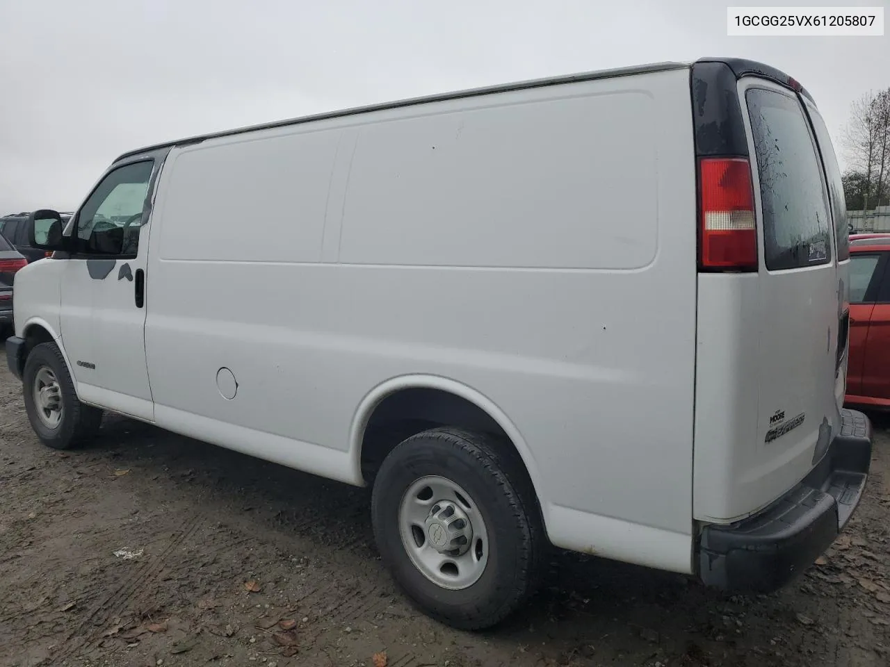 2006 Chevrolet Express G2500 VIN: 1GCGG25VX61205807 Lot: 77713114