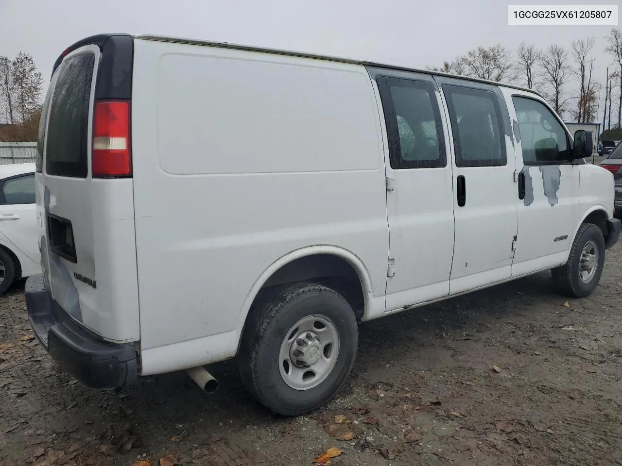 2006 Chevrolet Express G2500 VIN: 1GCGG25VX61205807 Lot: 77713114