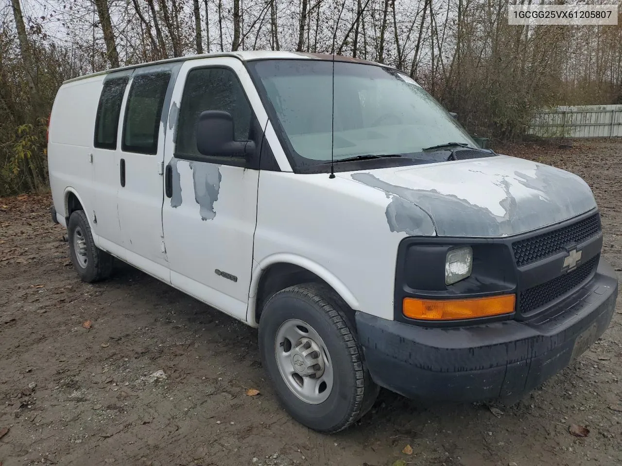 2006 Chevrolet Express G2500 VIN: 1GCGG25VX61205807 Lot: 77713114