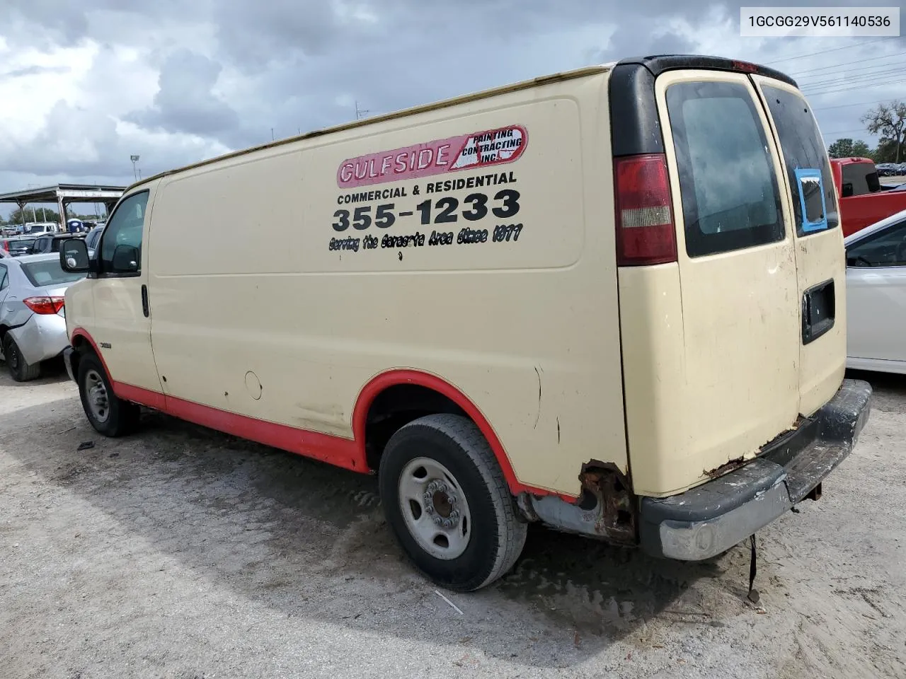 2006 Chevrolet Express G2500 VIN: 1GCGG29V561140536 Lot: 78068854