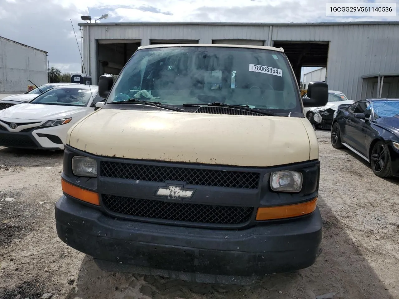 2006 Chevrolet Express G2500 VIN: 1GCGG29V561140536 Lot: 78068854