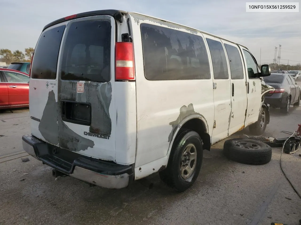 2006 Chevrolet Express G1500 VIN: 1GNFG15X561259529 Lot: 78422384