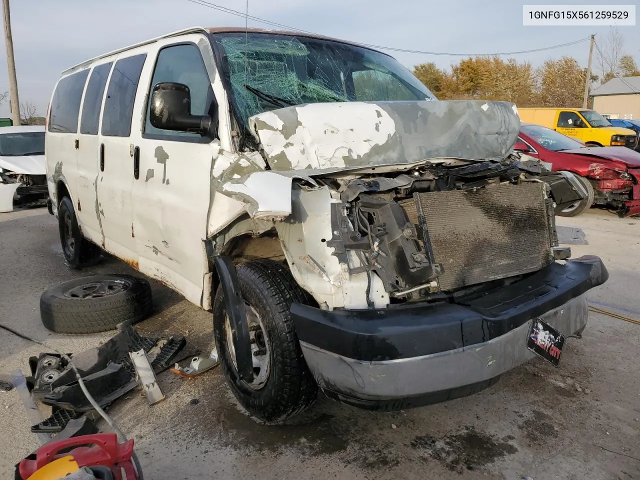 2006 Chevrolet Express G1500 VIN: 1GNFG15X561259529 Lot: 78422384