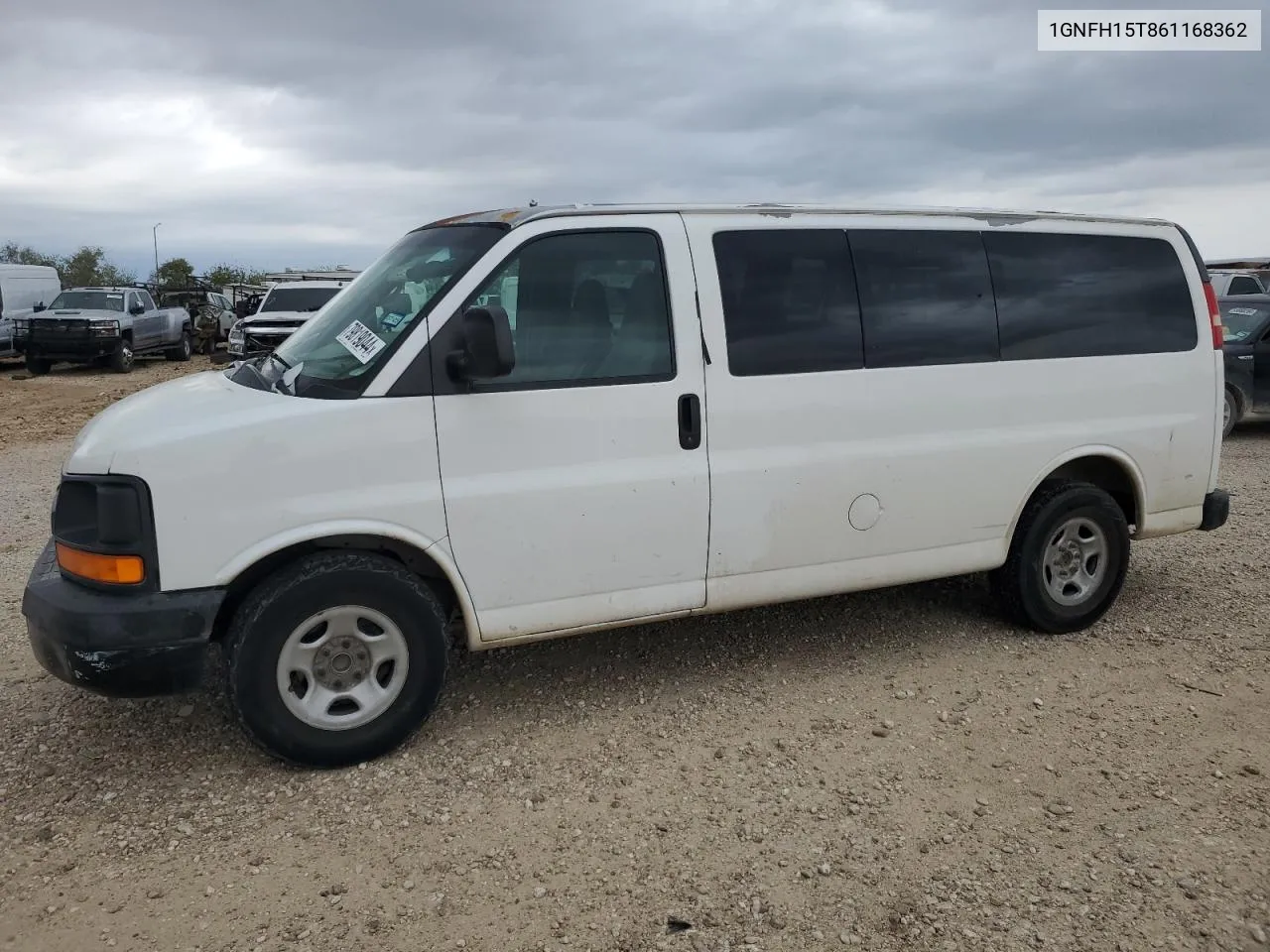 2006 Chevrolet Express G1500 VIN: 1GNFH15T861168362 Lot: 79819044