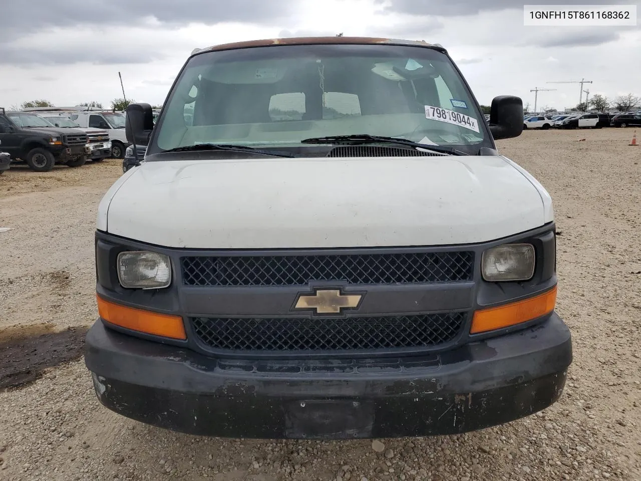 2006 Chevrolet Express G1500 VIN: 1GNFH15T861168362 Lot: 79819044