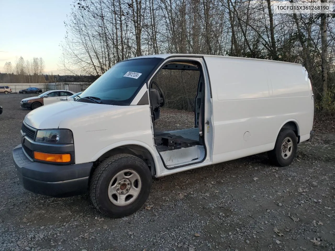 2006 Chevrolet Express G1500 VIN: 1GCFG15X361268190 Lot: 79912124