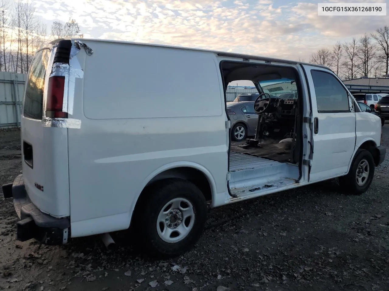 2006 Chevrolet Express G1500 VIN: 1GCFG15X361268190 Lot: 79912124