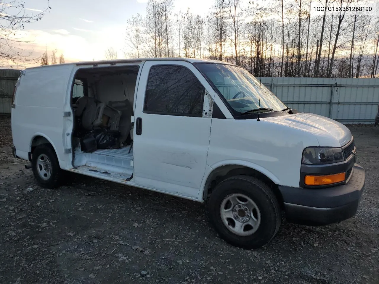 2006 Chevrolet Express G1500 VIN: 1GCFG15X361268190 Lot: 79912124