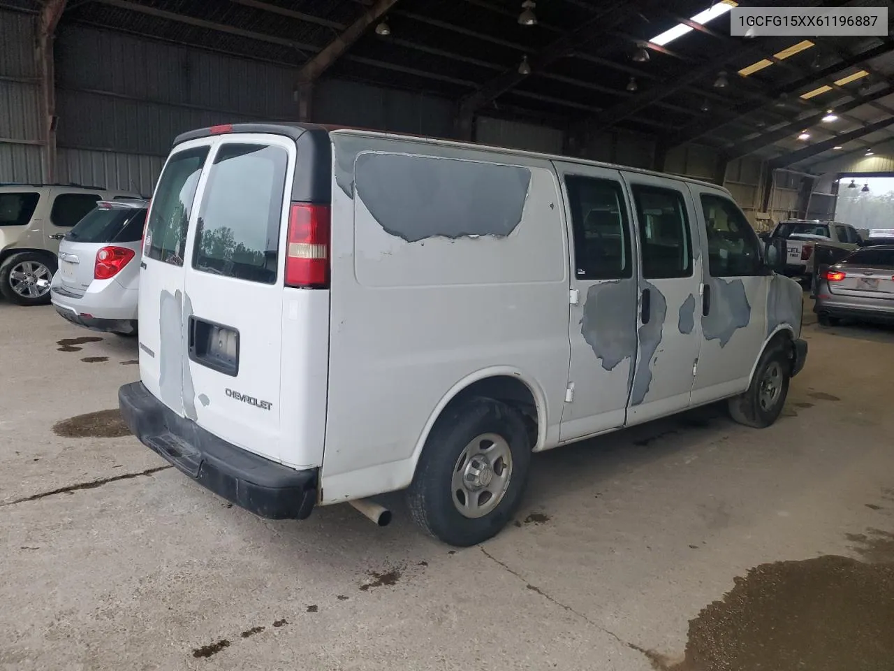 2006 Chevrolet Express G1500 VIN: 1GCFG15XX61196887 Lot: 79941724