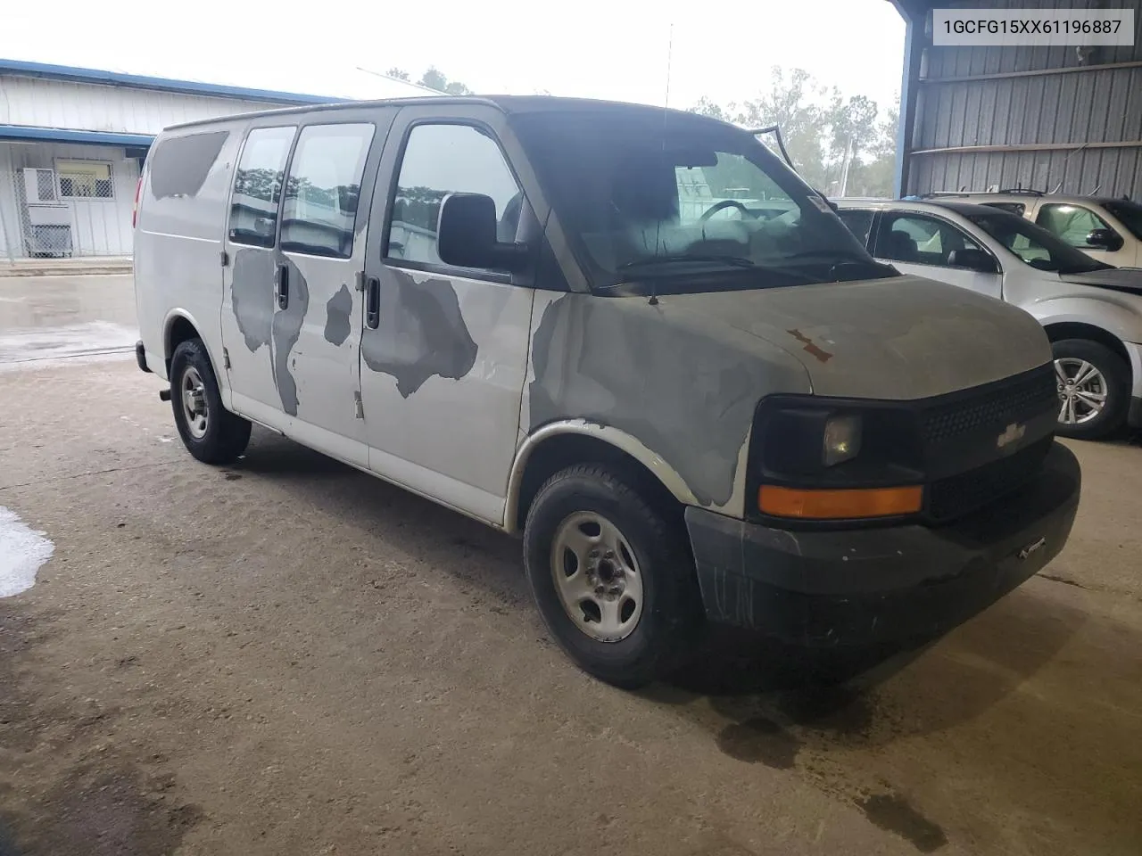 2006 Chevrolet Express G1500 VIN: 1GCFG15XX61196887 Lot: 79941724