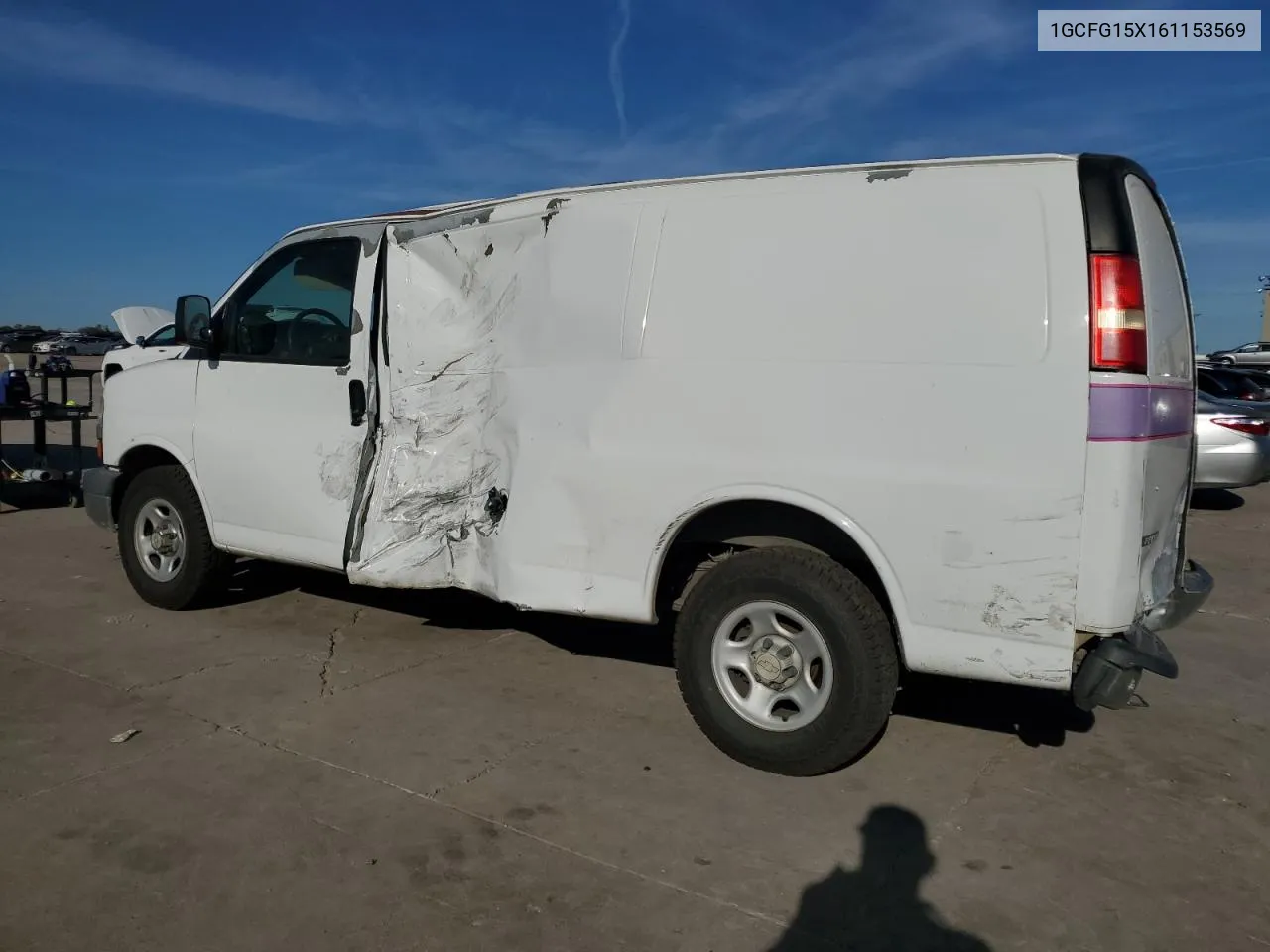 2006 Chevrolet Express G1500 VIN: 1GCFG15X161153569 Lot: 80255734