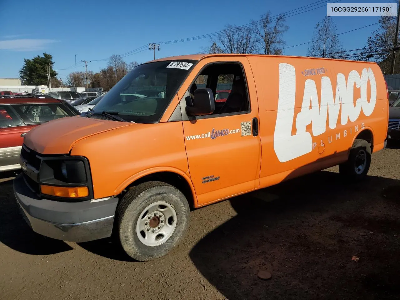 2006 Chevrolet Express G2500 VIN: 1GCGG292661171901 Lot: 81297644